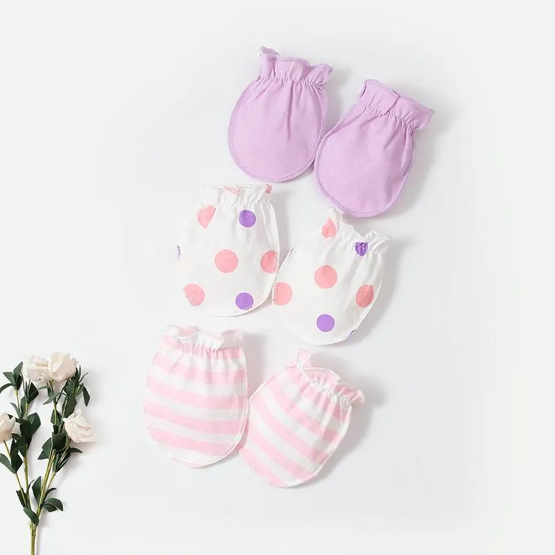 3-piece Baby Anti-scratch Gloves Children's Clothing