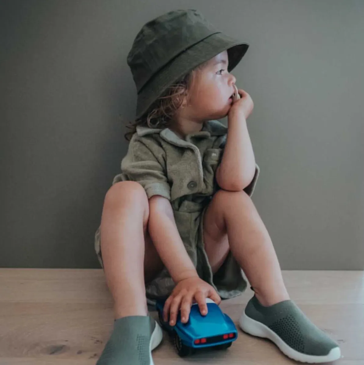Army Green · Organic Cotton Handmade Fisherman Hat