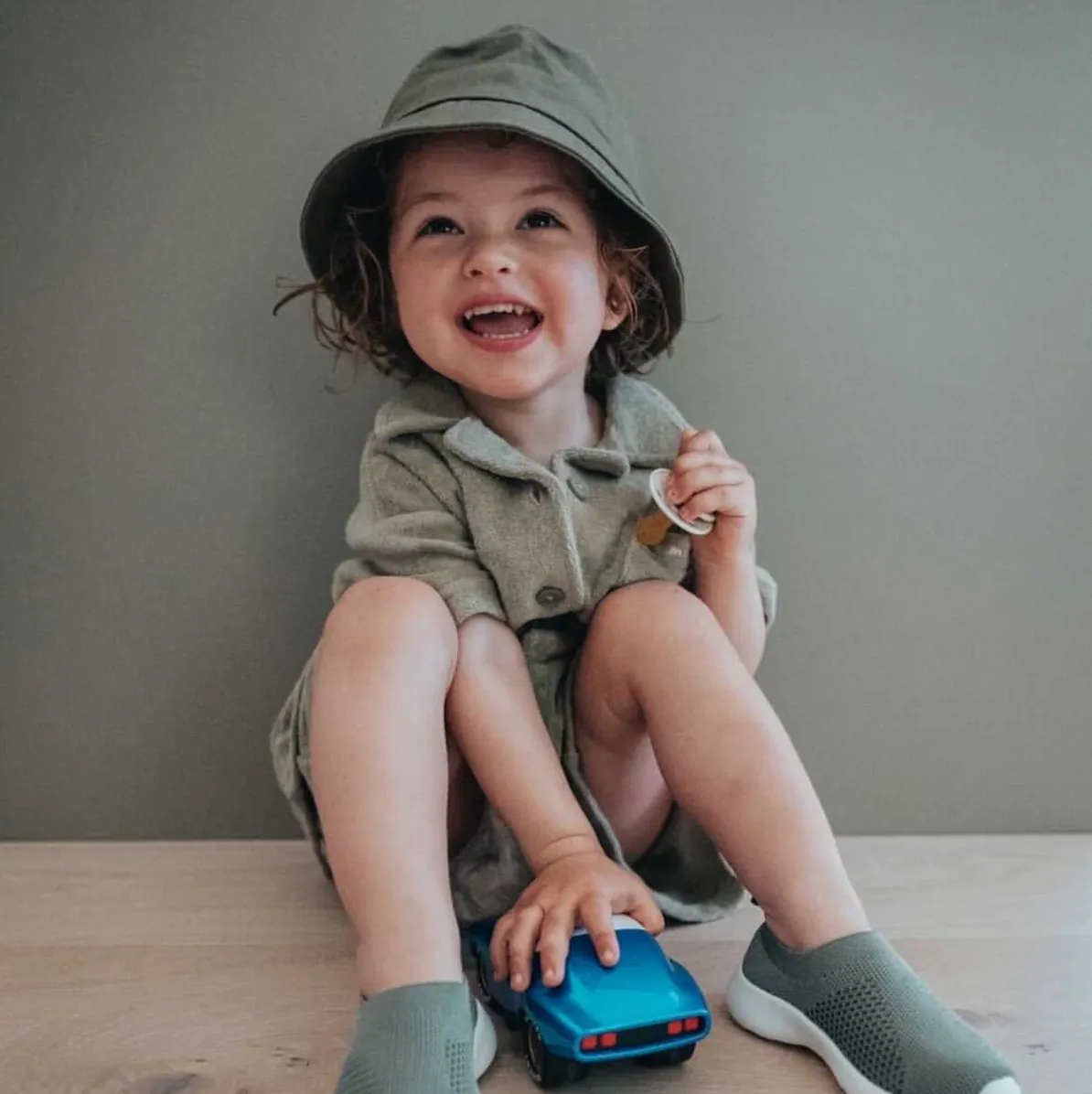 Army Green · Organic Cotton Handmade Fisherman Hat