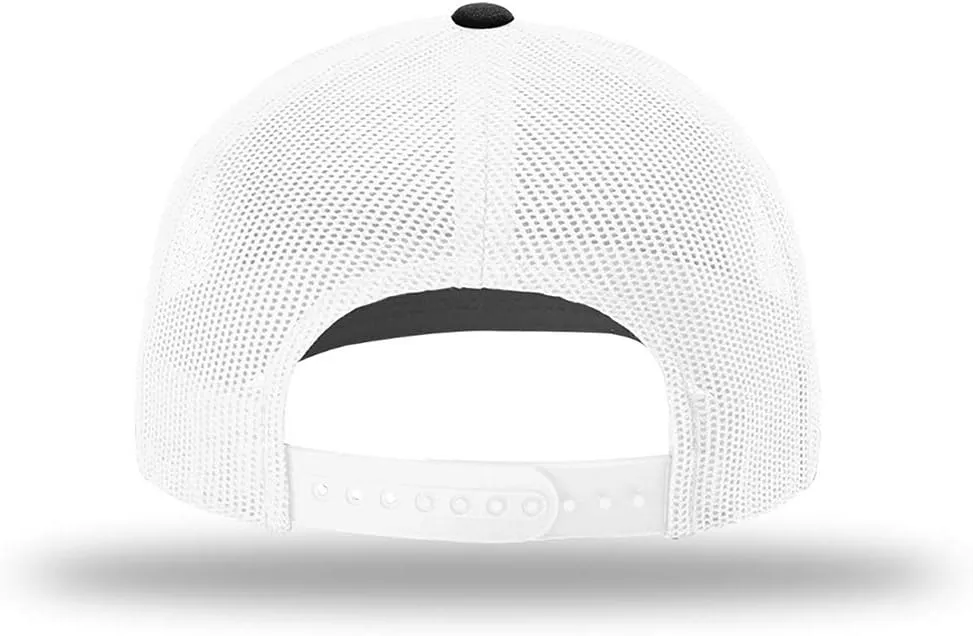 BustedTees XRP Back Mesh Hat Casual Wear Crypto Baseball Cap for Mens & Womens Breathable Mesh Adjustable Snapback Strap