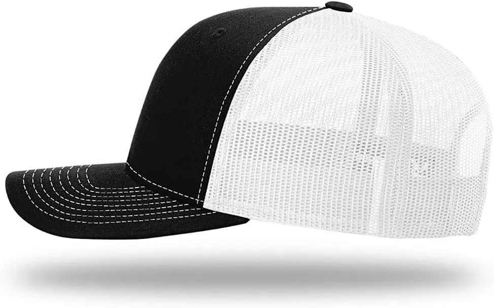 BustedTees XRP Back Mesh Hat Casual Wear Crypto Baseball Cap for Mens & Womens Breathable Mesh Adjustable Snapback Strap