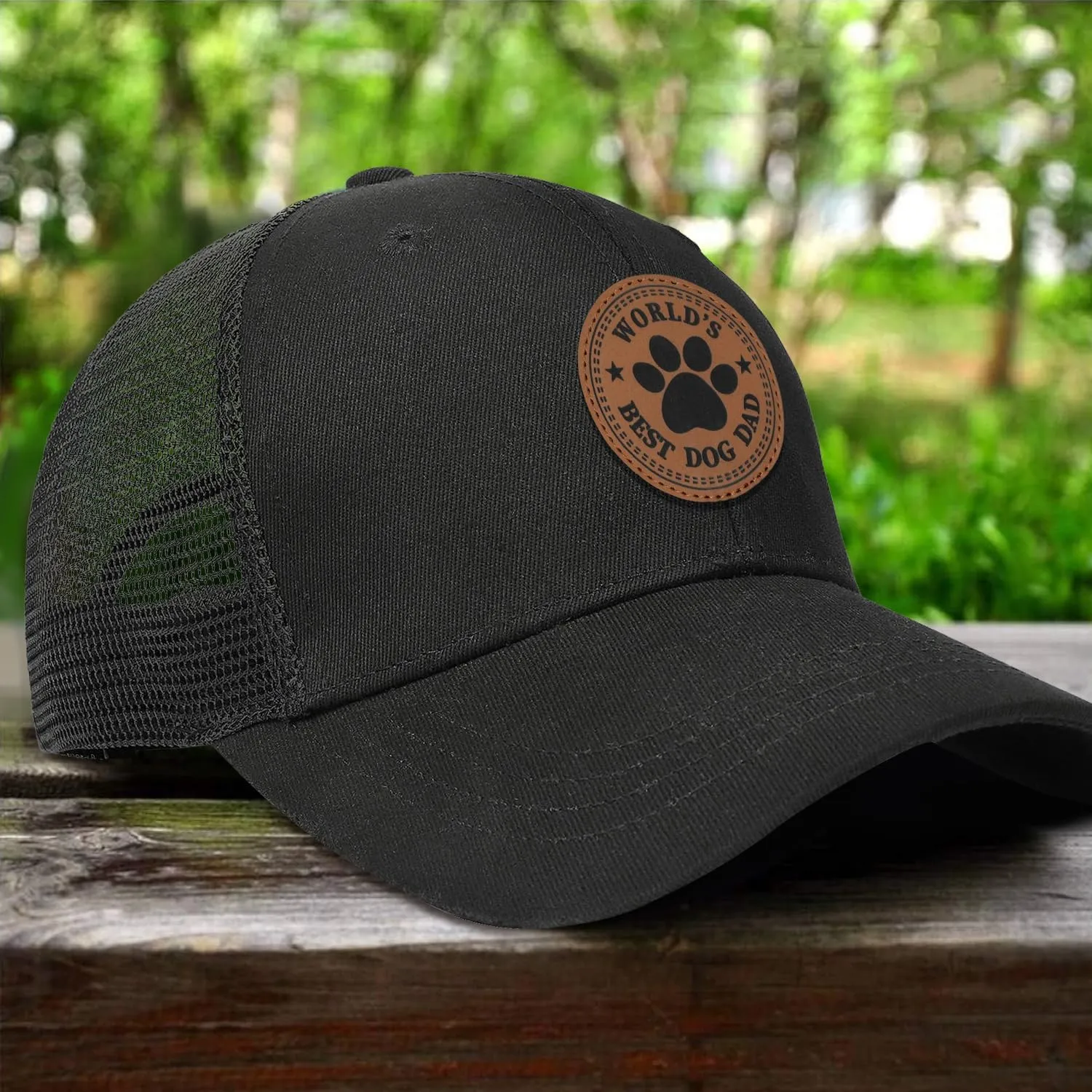Dog Dad Hats,Gifts for Dog Lover,Dogs Gifts for Dad,Birthday Gift for Men,Dogdad Trucker Hat Mesh-Back Baseball Cap