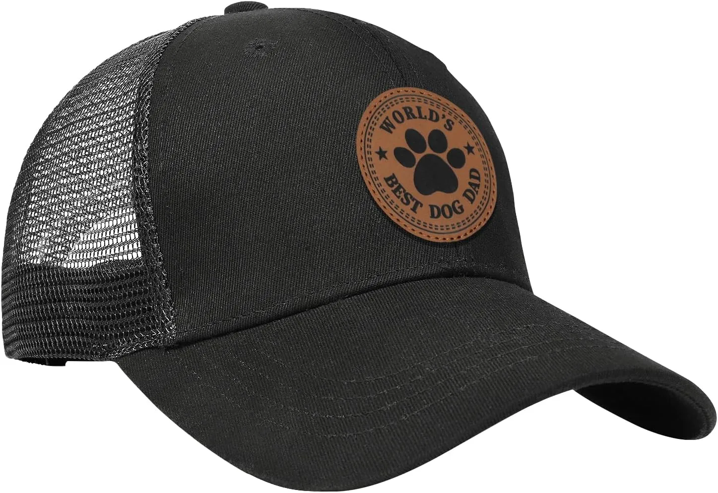 Dog Dad Hats,Gifts for Dog Lover,Dogs Gifts for Dad,Birthday Gift for Men,Dogdad Trucker Hat Mesh-Back Baseball Cap