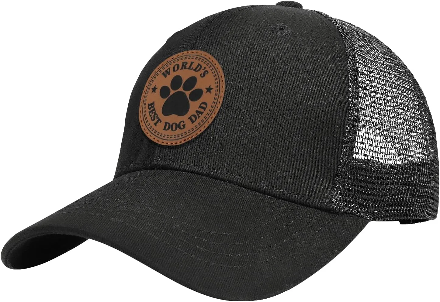 Dog Dad Hats,Gifts for Dog Lover,Dogs Gifts for Dad,Birthday Gift for Men,Dogdad Trucker Hat Mesh-Back Baseball Cap