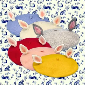 Emilie Kids' Bunny Ears Beret