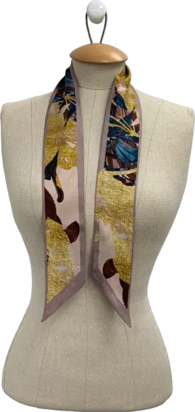 Grace de Monaco Floral Silk Scarf One Size