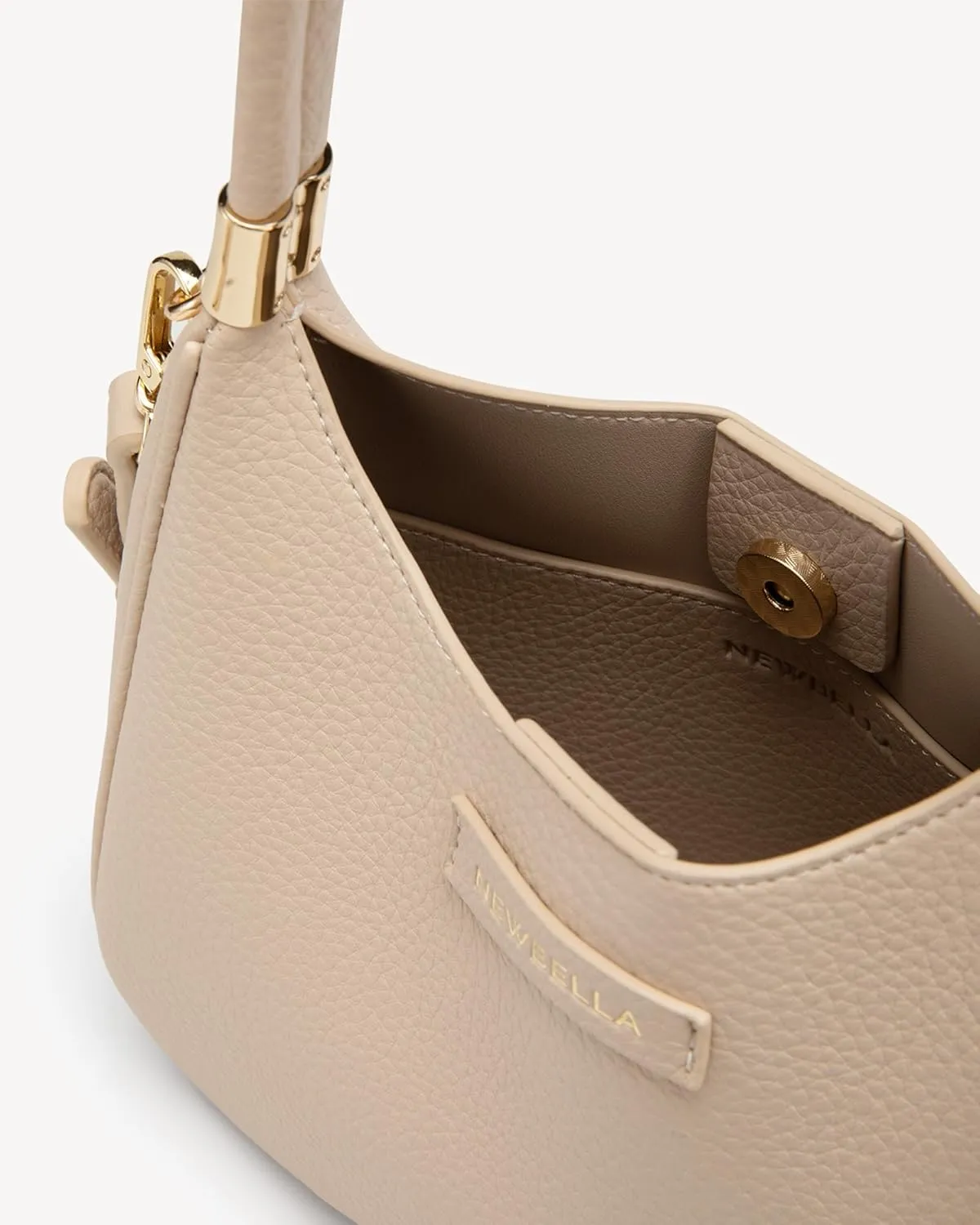 Hobo Purse, PU Leather Shoulder Bag, Tote Handbag for Work and Travel