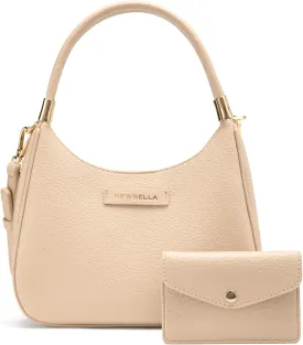 Hobo Purse, PU Leather Shoulder Bag, Tote Handbag for Work and Travel