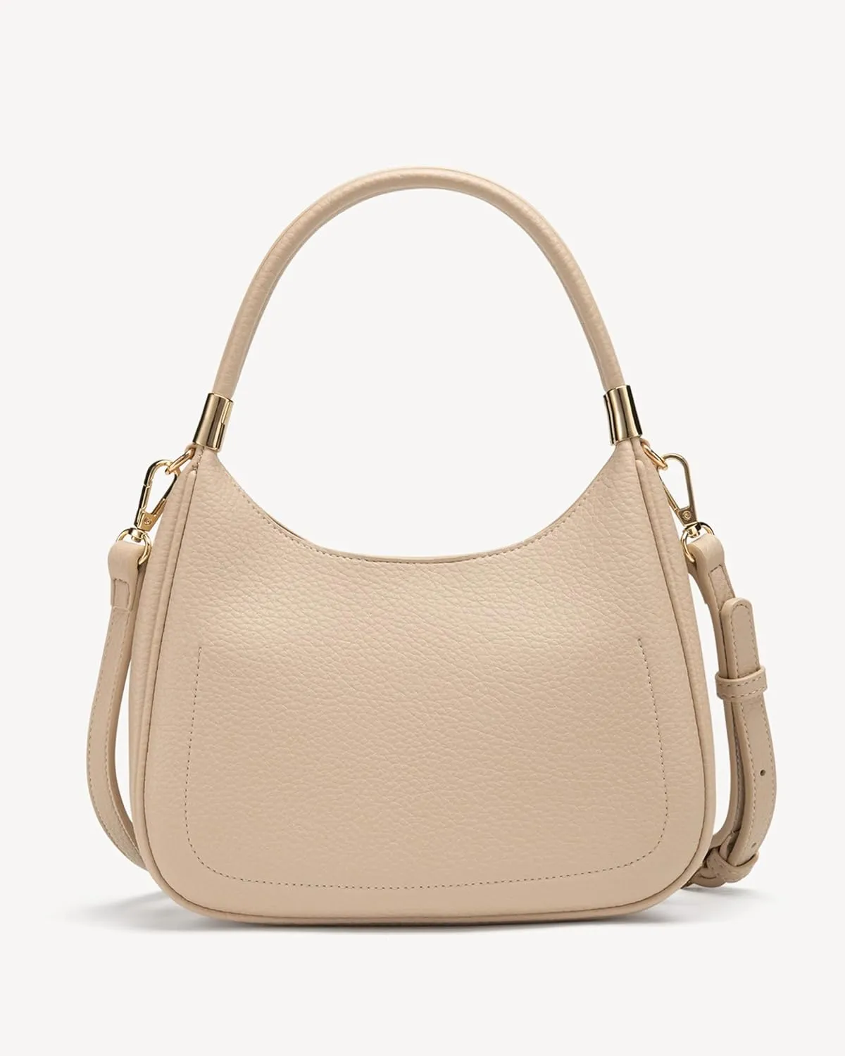 Hobo Purse, PU Leather Shoulder Bag, Tote Handbag for Work and Travel