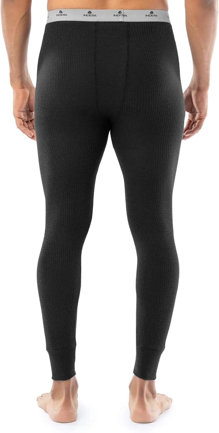 Indera Men's Traditional Waffle Thermal Long Johns Underwear