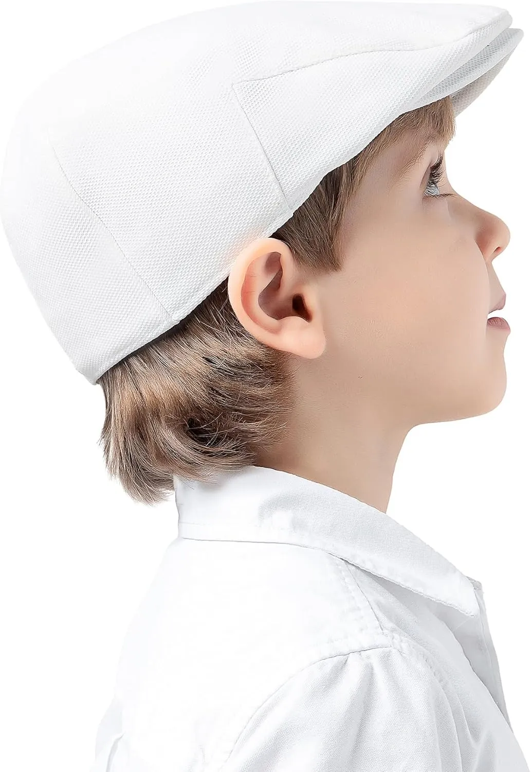 Jastore Kids Vintage Newsboy Cap Toddler Tweed Beret Hat Cabbie Hat Little Kids Driver Cap Ivy Gatsby Cap