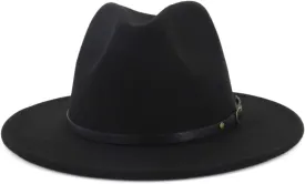 Jazz for Men Red Panama Casual Tone Wool Wide Hat Hat Fedora Women Bottom Two Hats Hat Storage for Baseball Caps