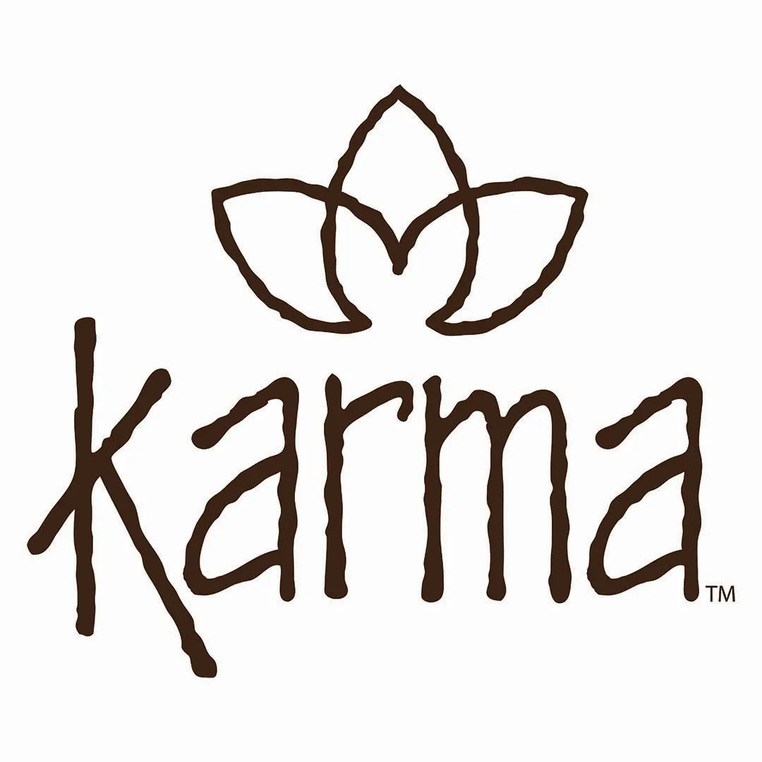 Karma Gifts Wide Headband Blue Floral KA2001