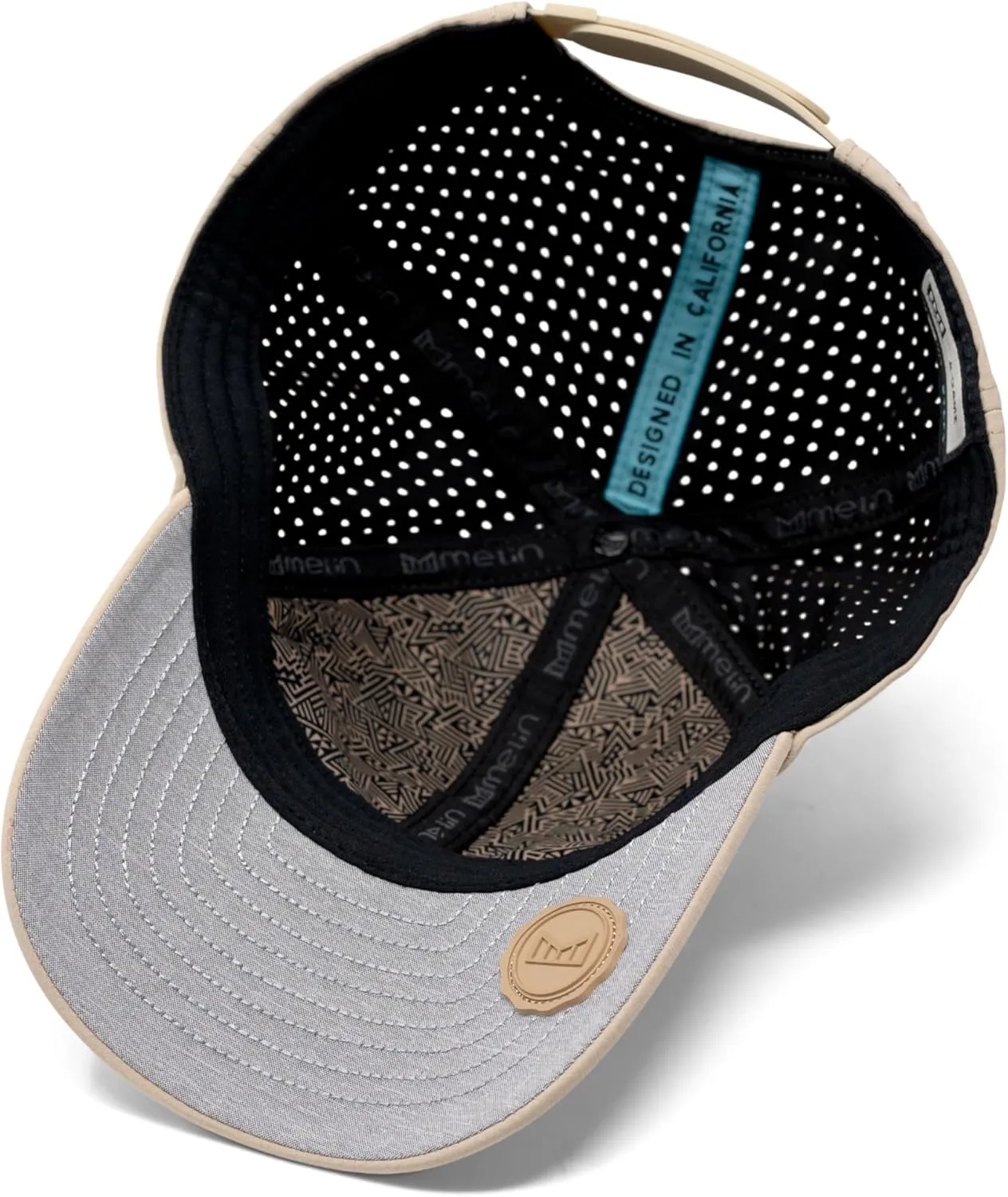 melin A-Game Hydro, Performance Snapback Hats, Water-Resistant Baseball Caps for Men & Women, Golf, Running, or Workout Hat