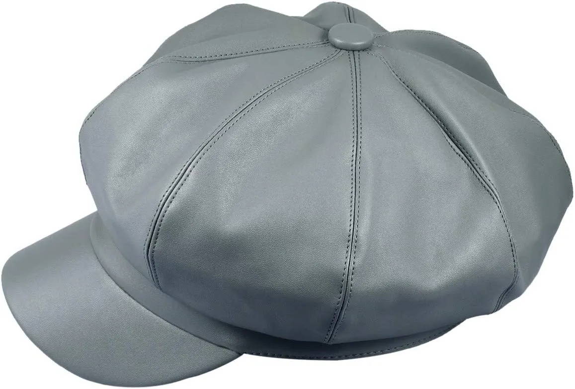 moonsix Newsboy Hat,Plain Cabbie Visor Beret Gatsby Ivy Caps for Women