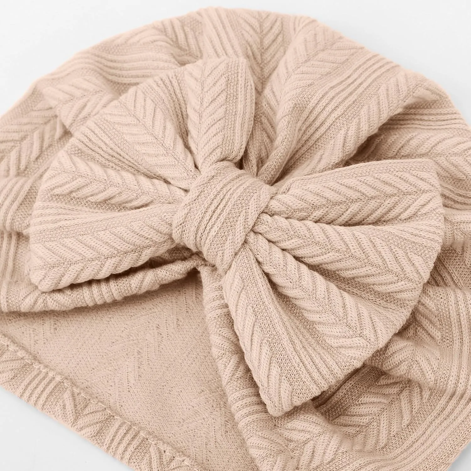 Newborn Baby Hats and Mittens Set Infant Bow Beanie Cap Toddler Gloves Newborn Hospital Hats for Baby Boy Girl 0-12 Months