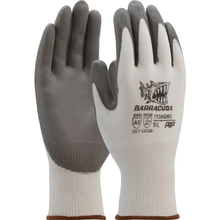 PIP West Chester 713HGWU Barracuda Seamless Knit HPPE Blended Glove, White, Box of 12