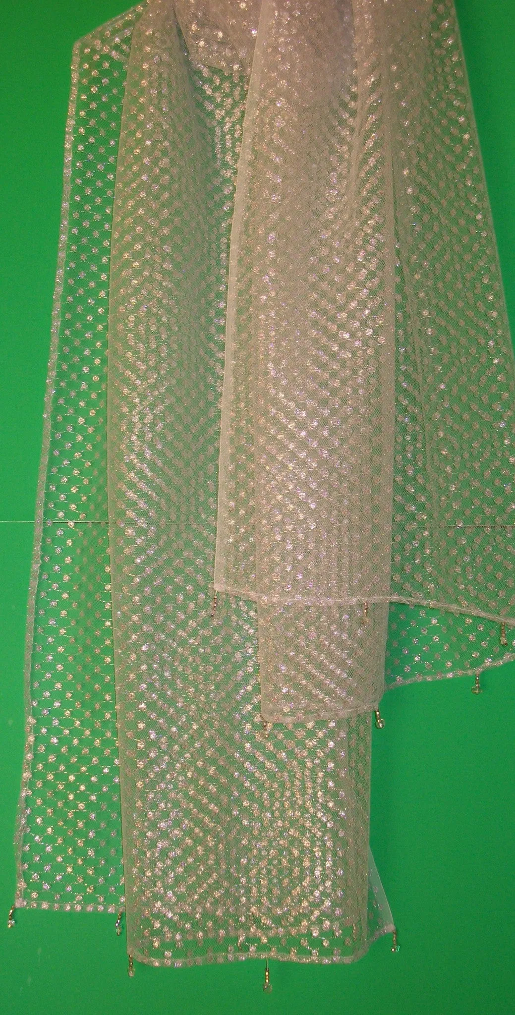 Scarf Silver Net