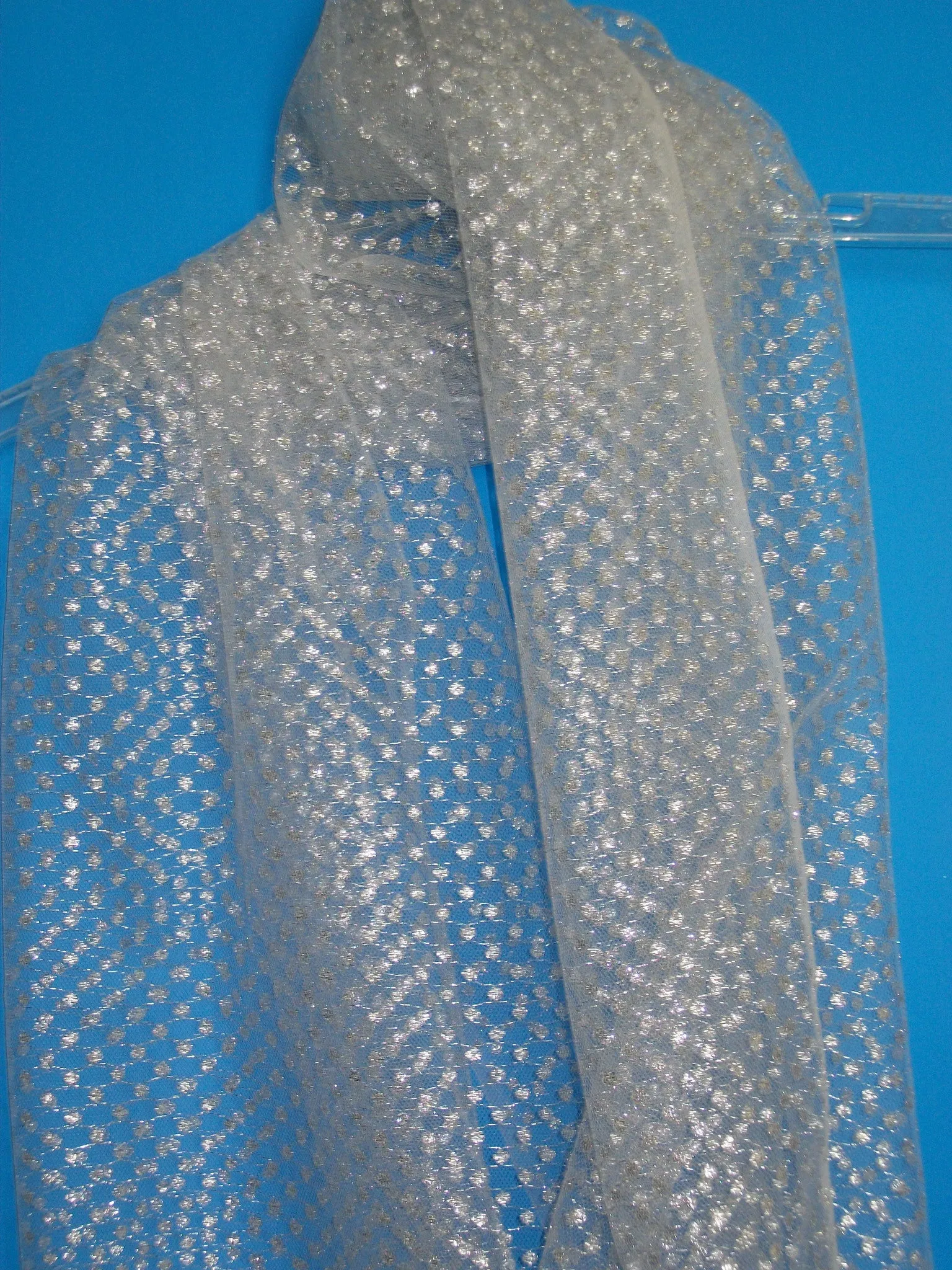 Scarf Silver Net