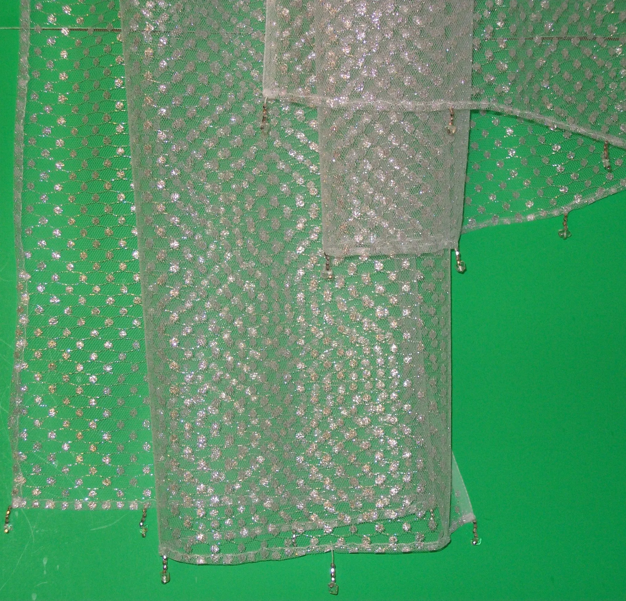 Scarf Silver Net