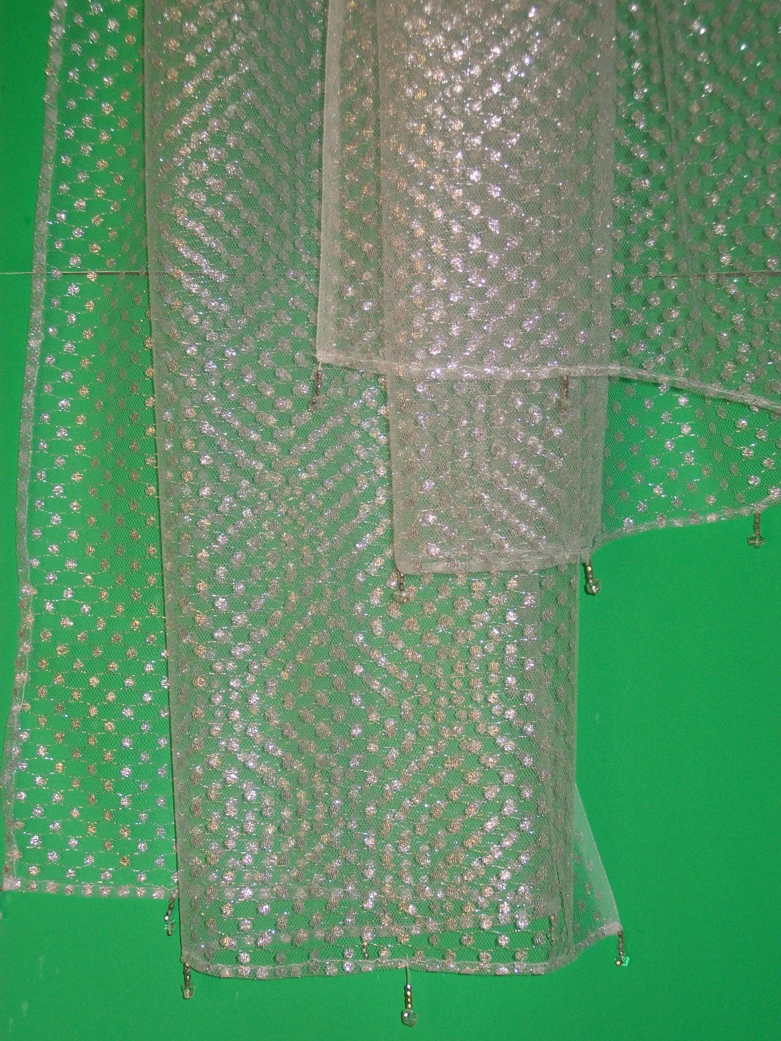 Scarf Silver Net