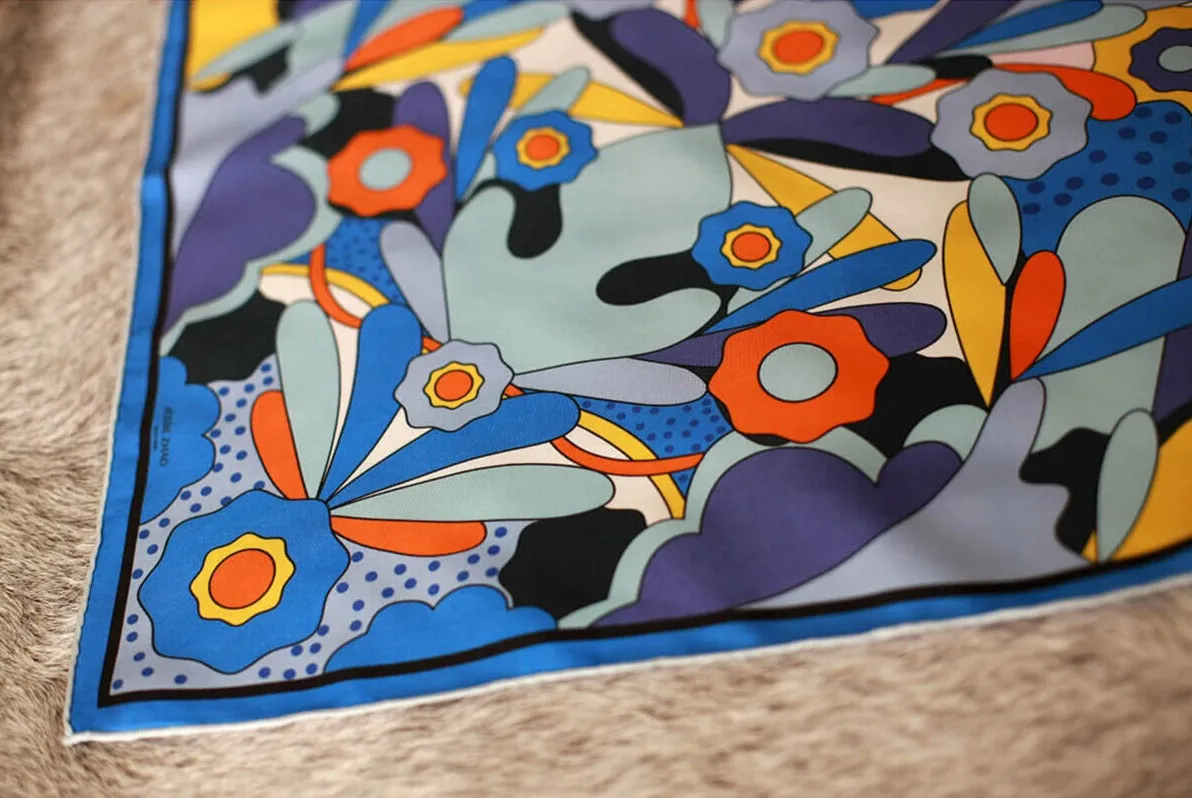 Silk Scarf Of Ocean Imagination