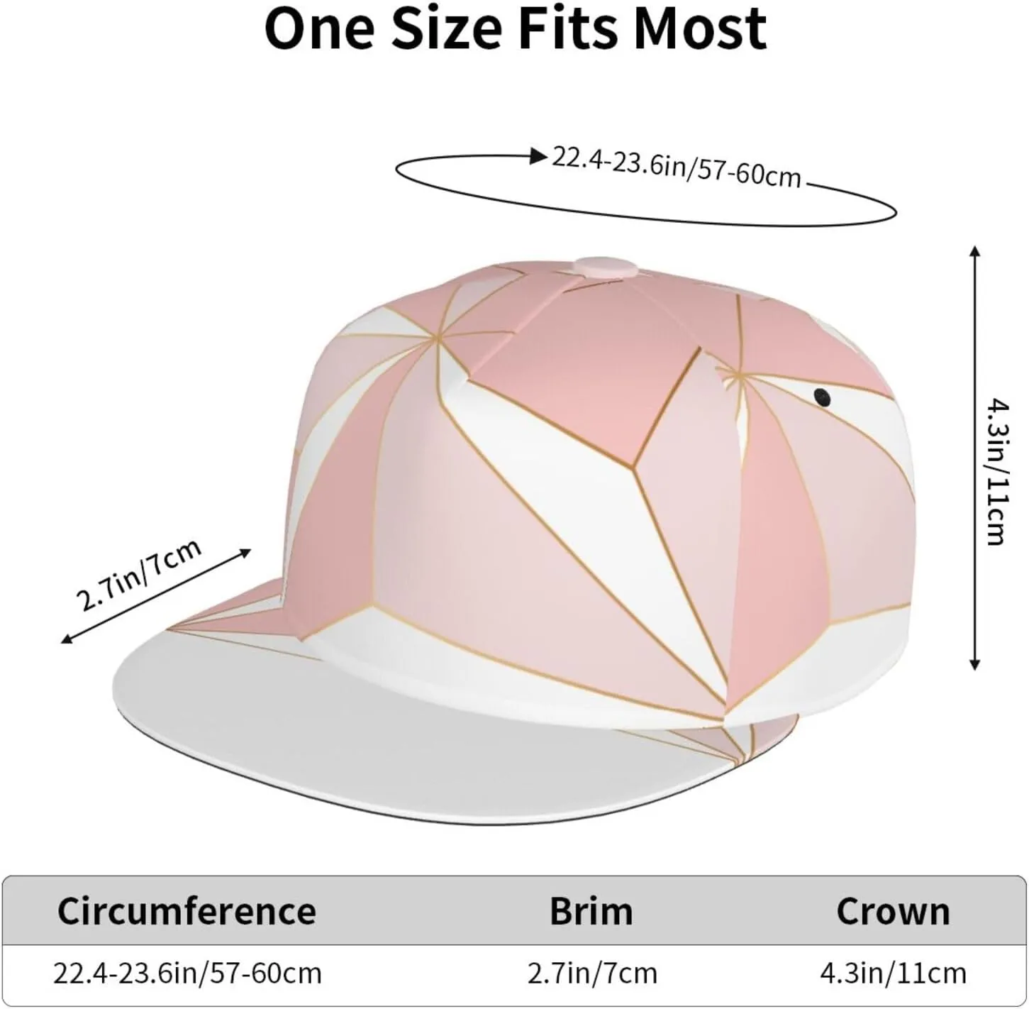 Supdreamc Casual Baseball Cap Hat Snapback Cap Hip Hop Trucker Hat for Dance Hiking