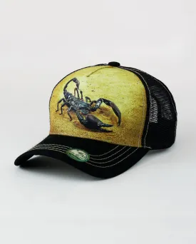 The Hat Depot - Scorpion Design Mesh Trucker Cap