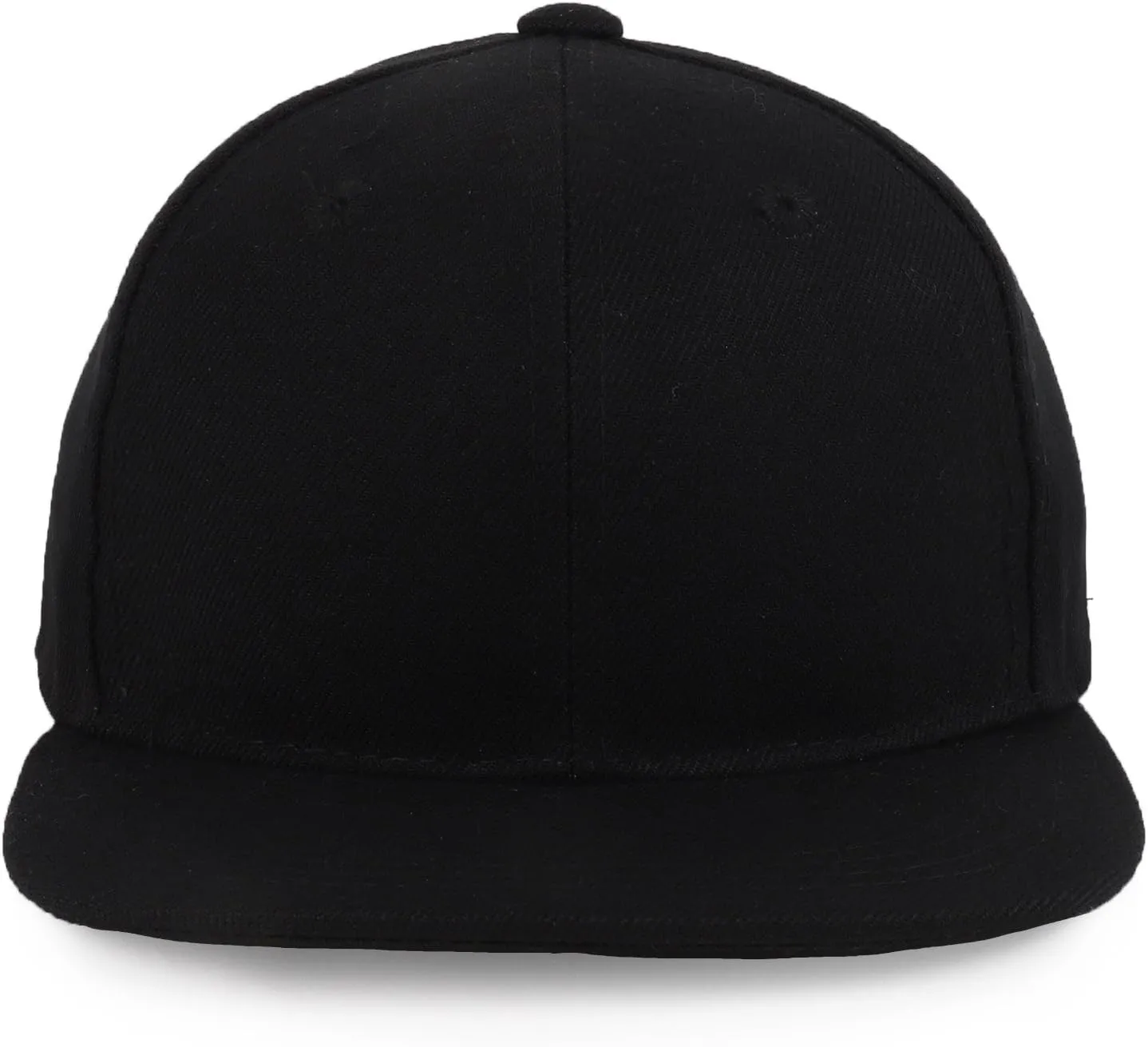 Trendy Apparel Shop Infant to Toddler Kid's Plain Structured Flatbill Snapback Cap