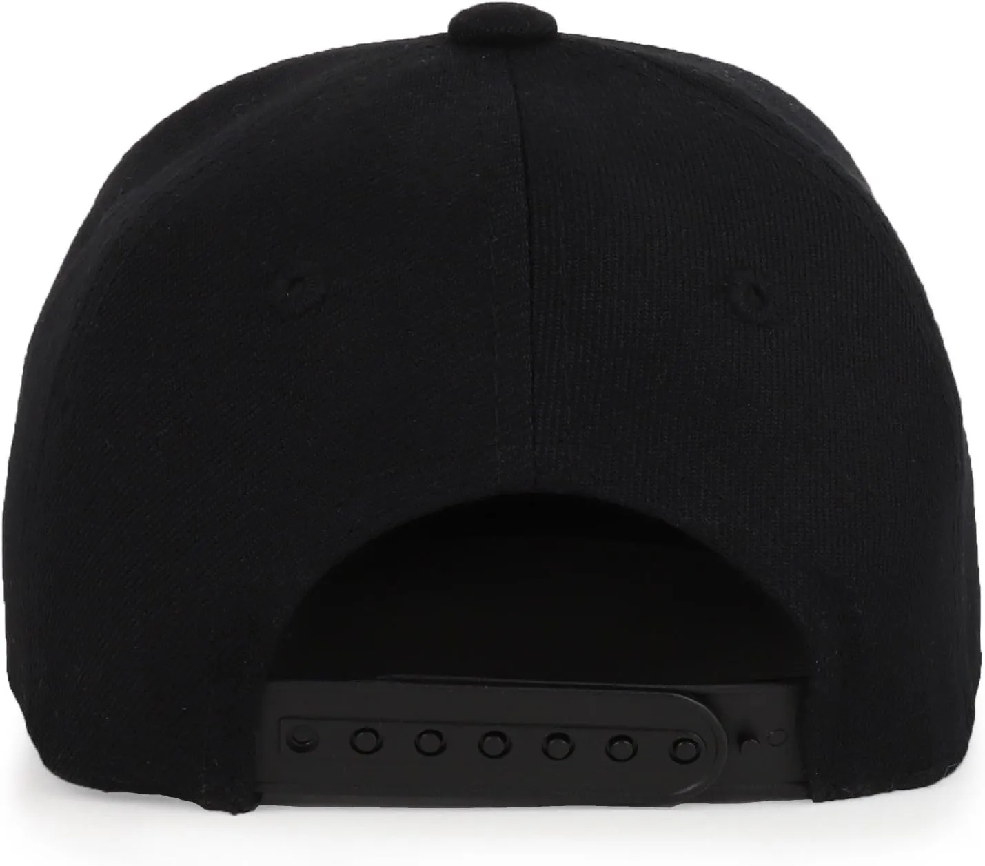 Trendy Apparel Shop Infant to Toddler Kid's Plain Structured Flatbill Snapback Cap