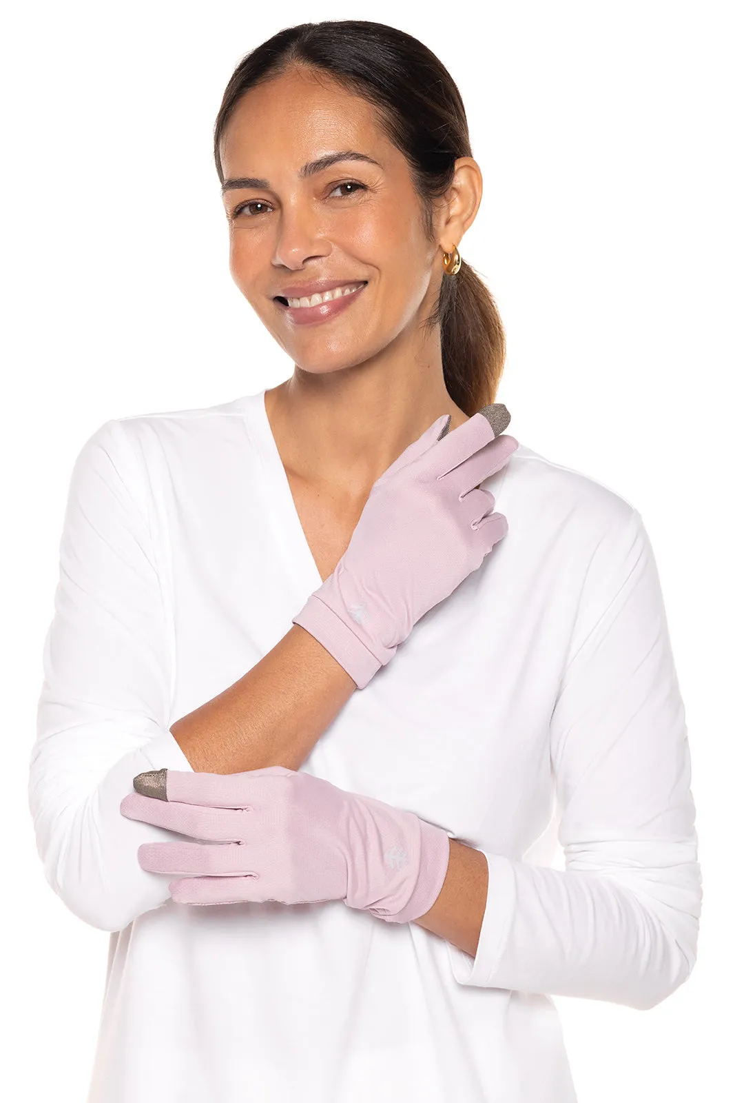 Unisex Gannett UV Gloves  |  Dusty Mauve