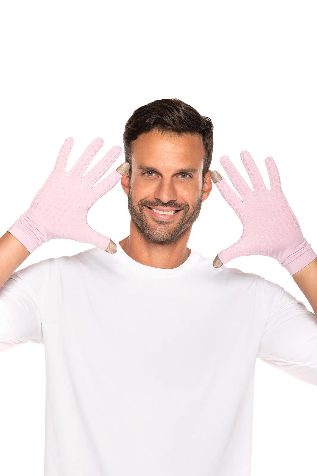 Unisex Gannett UV Gloves  |  Dusty Mauve