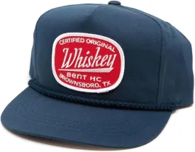 WHISKEY BENT HAT CO. Certified Original Whiskey Bent Patch Adjustable Snapback Hat
