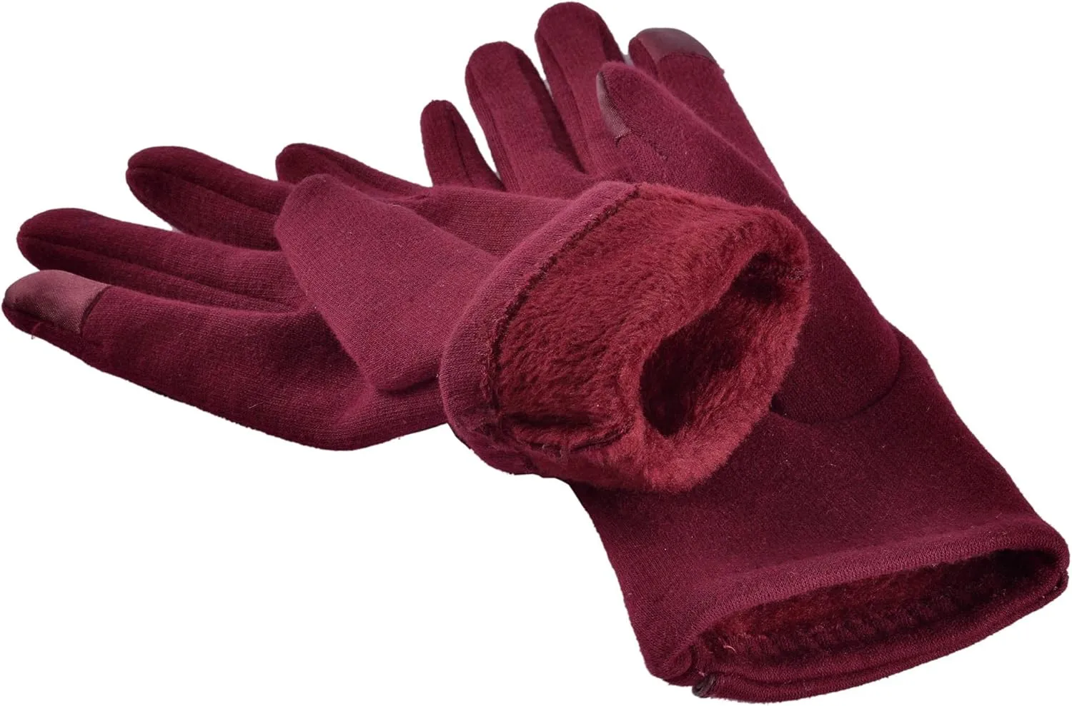 woogwin Womens Winter Gloves Touch Screen Warm Fleece Lined Thick Thermal Windproof Ladies Snow Gloves for Cold Weather