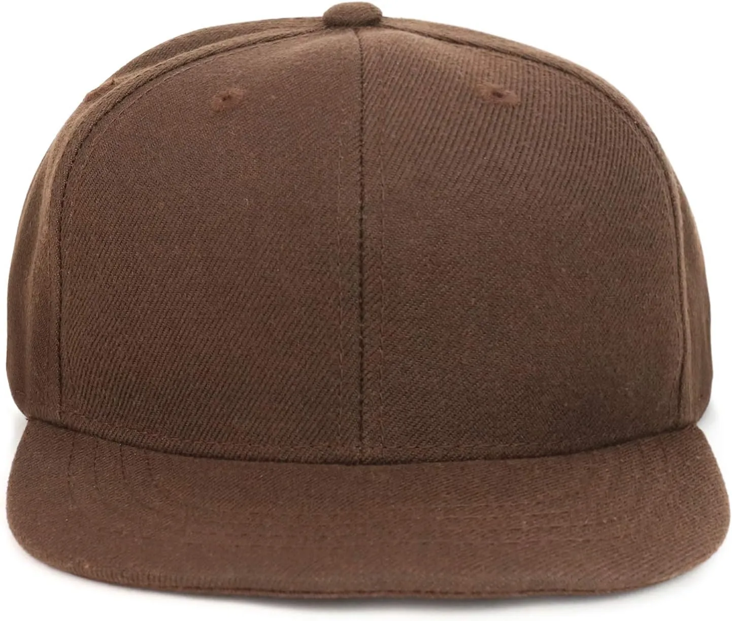 Youth Kid's Solid Color Flat Bill Snapback Baseball Cap