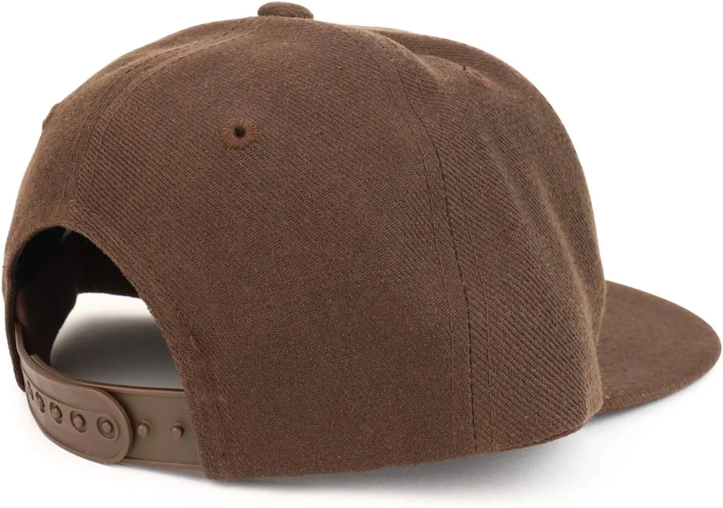Youth Kid's Solid Color Flat Bill Snapback Baseball Cap