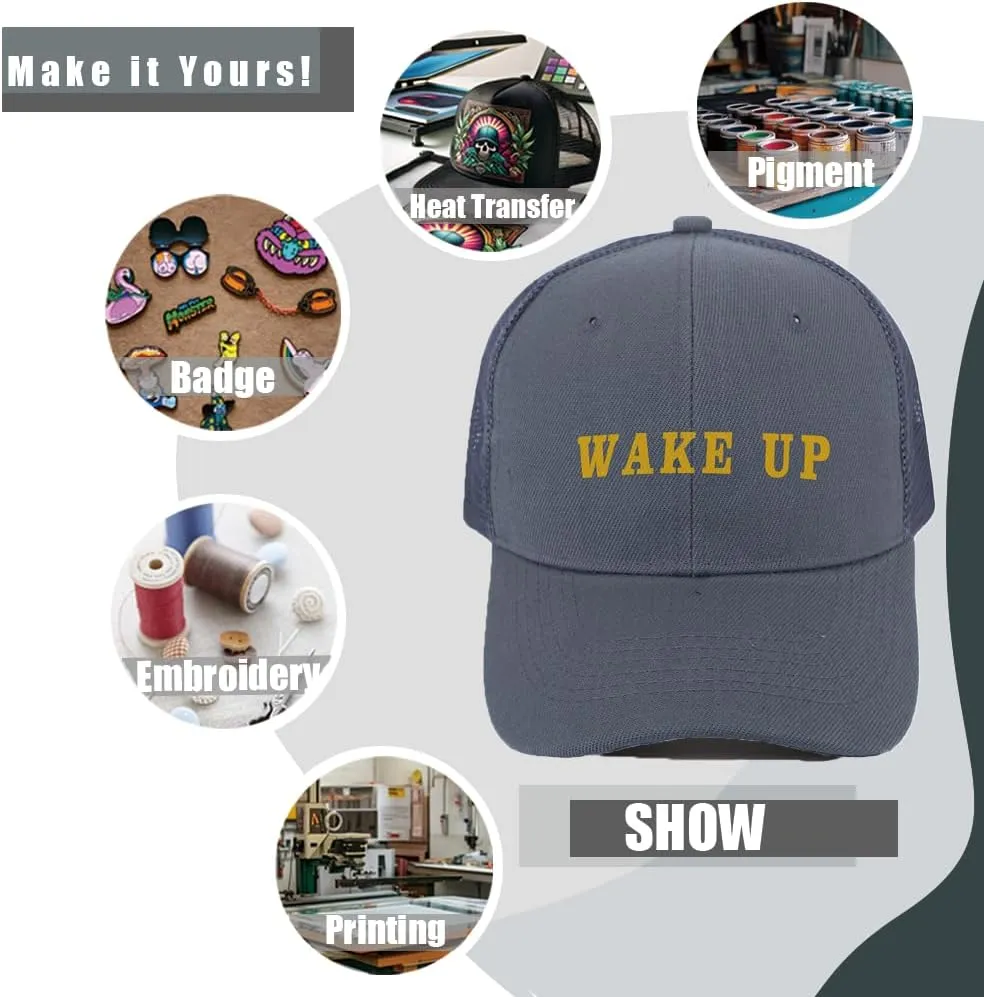 ZH 12 Pack Mesh Trucker Hats, Bulk Baseball Caps for Men and Women, Trucker Cap Wholesale