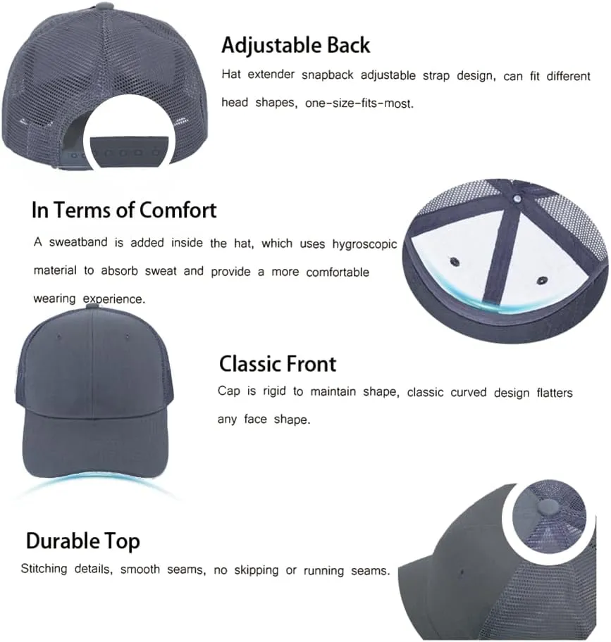 ZH 12 Pack Mesh Trucker Hats, Bulk Baseball Caps for Men and Women, Trucker Cap Wholesale