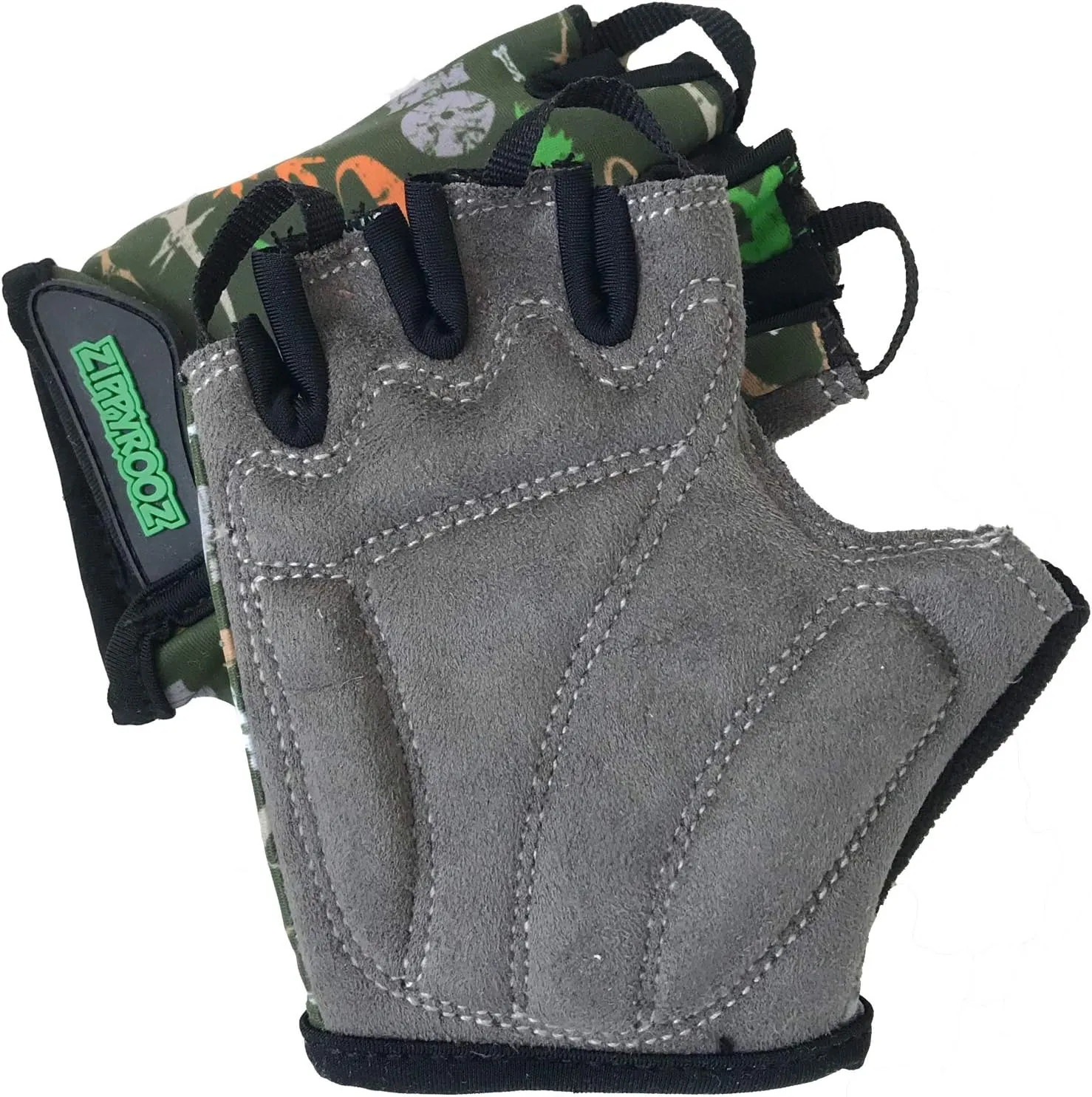 ZippyRooz Toddler & Little Kids Bike Gloves for Balance and Pedal Bicycles for Ages 1-8 Years Old. 8 Designs for Boys & Girls